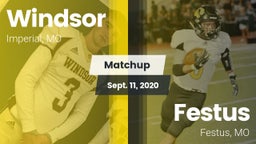 Matchup: Windsor  vs. Festus  2020