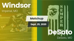 Matchup: Windsor  vs. DeSoto  2020