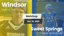 Matchup: Windsor  vs. Sweet Springs  2020