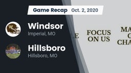 Recap: Windsor  vs. Hillsboro  2020