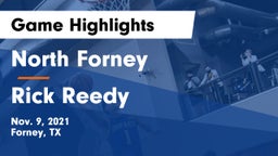 North Forney  vs Rick Reedy  Game Highlights - Nov. 9, 2021