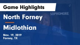 North Forney  vs Midlothian  Game Highlights - Nov. 19, 2019