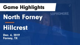 North Forney  vs Hillcrest  Game Highlights - Dec. 6, 2019