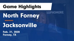 North Forney  vs Jacksonville  Game Highlights - Feb. 21, 2020