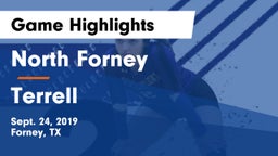North Forney  vs Terrell  Game Highlights - Sept. 24, 2019