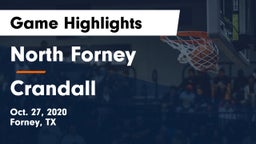 North Forney  vs Crandall  Game Highlights - Oct. 27, 2020