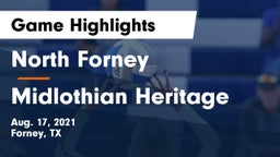 North Forney  vs Midlothian Heritage  Game Highlights - Aug. 17, 2021