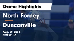 North Forney  vs Duncanville  Game Highlights - Aug. 28, 2021