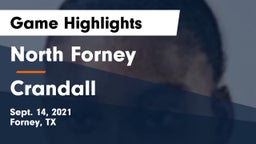 North Forney  vs Crandall  Game Highlights - Sept. 14, 2021