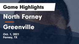 North Forney  vs Greenville  Game Highlights - Oct. 1, 2021