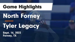 North Forney  vs Tyler Legacy  Game Highlights - Sept. 16, 2022