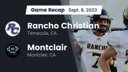 Recap: Rancho Christian  vs. Montclair  2023