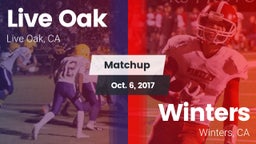 Matchup: Live Oak  vs. Winters  2017
