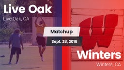 Matchup: Live Oak  vs. Winters  2018