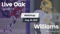 Matchup: Live Oak  vs. Williams  2019