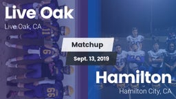 Matchup: Live Oak  vs. Hamilton  2019