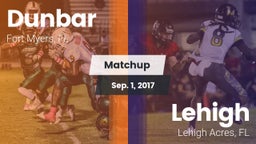 Matchup: Dunbar  vs. Lehigh  2017
