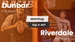 Matchup: Dunbar  vs. Riverdale  2017