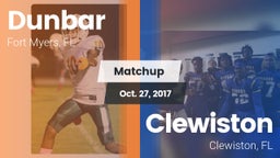 Matchup: Dunbar  vs. Clewiston  2017