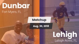 Matchup: Dunbar  vs. Lehigh  2018