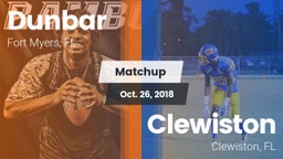 Matchup: Dunbar  vs. Clewiston  2018