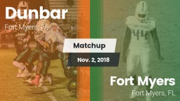 Matchup: Dunbar  vs. Fort Myers  2018