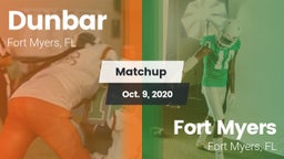 Matchup: Dunbar  vs. Fort Myers  2020