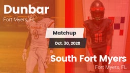 Matchup: Dunbar  vs. South Fort Myers  2020