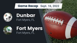 Recap: Dunbar  vs. Fort Myers  2022