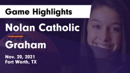 Nolan Catholic  vs Graham Game Highlights - Nov. 20, 2021