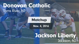 Matchup: Donovan vs. Jackson Liberty  2016