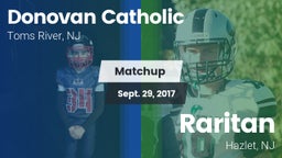 Matchup: Donovan vs. Raritan  2017