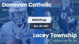 Matchup: Donovan vs. Lacey Township  2017