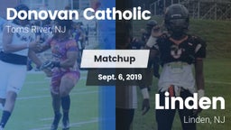 Matchup: Donovan vs. Linden  2019