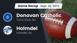 Recap: Donovan Catholic  vs. Holmdel  2019