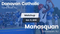 Matchup: Donovan vs. Manasquan  2019