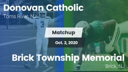 Matchup: Donovan vs. Brick Township Memorial  2020