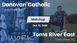 Matchup: Donovan vs. Toms River East  2020