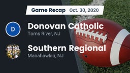 Recap: Donovan Catholic  vs. Southern Regional  2020