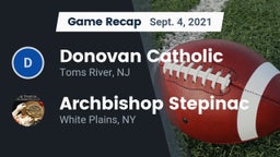 Recap: Donovan Catholic  vs. Archbishop Stepinac  2021