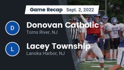 Recap: Donovan Catholic  vs. Lacey Township  2022