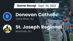 Recap: Donovan Catholic  vs. St. Joseph Regional  2022