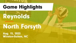 Reynolds  vs North Forsyth Game Highlights - Aug. 15, 2023