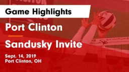 Port Clinton  vs Sandusky Invite Game Highlights - Sept. 14, 2019