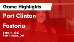 Port Clinton  vs Fostoria  Game Highlights - Sept. 5, 2020