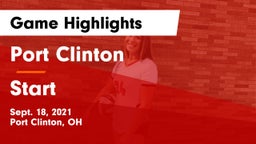 Port Clinton  vs Start  Game Highlights - Sept. 18, 2021