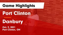 Port Clinton  vs Danbury  Game Highlights - Oct. 9, 2021