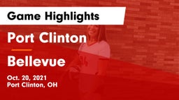 Port Clinton  vs Bellevue  Game Highlights - Oct. 20, 2021