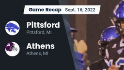 Recap: Pittsford  vs. Athens  2022