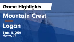 Mountain Crest  vs Logan Game Highlights - Sept. 11, 2020